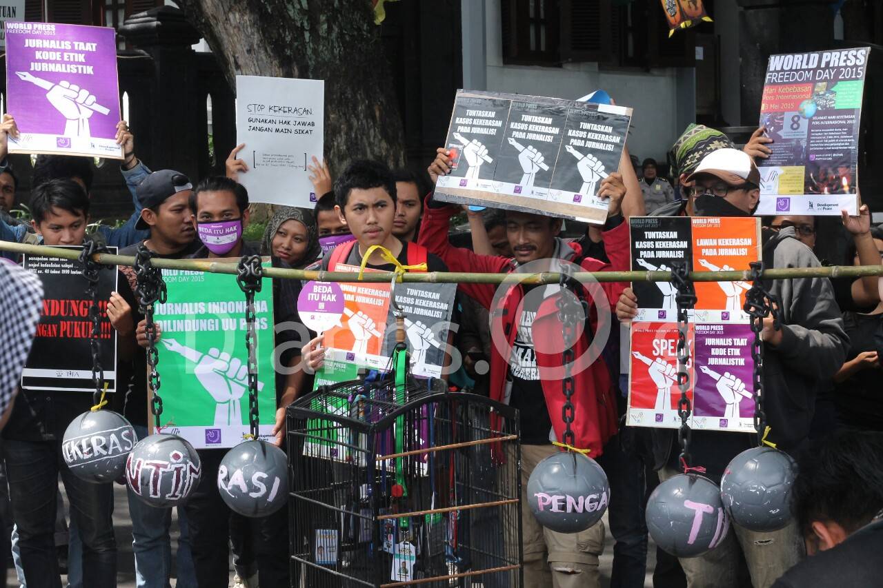 Peringati Hari Kebebasan Pers Internasional, Koalisi Jurnalis dan Persma Malang Raya Beri Teguran Kepada Pemerintah Kota Malang