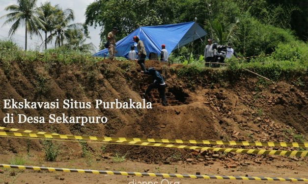 Ekskavasi Situs Purbakala di Desa Sekapuro