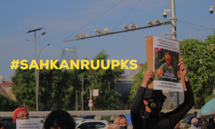 Aksi Gerak Perempuan Mendesak DPR untuk Mensahkan RUU PKS